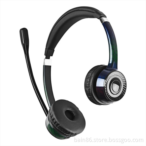 BT202 wireless bluetooth headset call center game headset